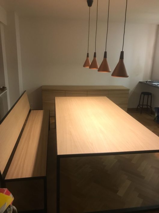Réalisation de mobilier en bois d'intérieur